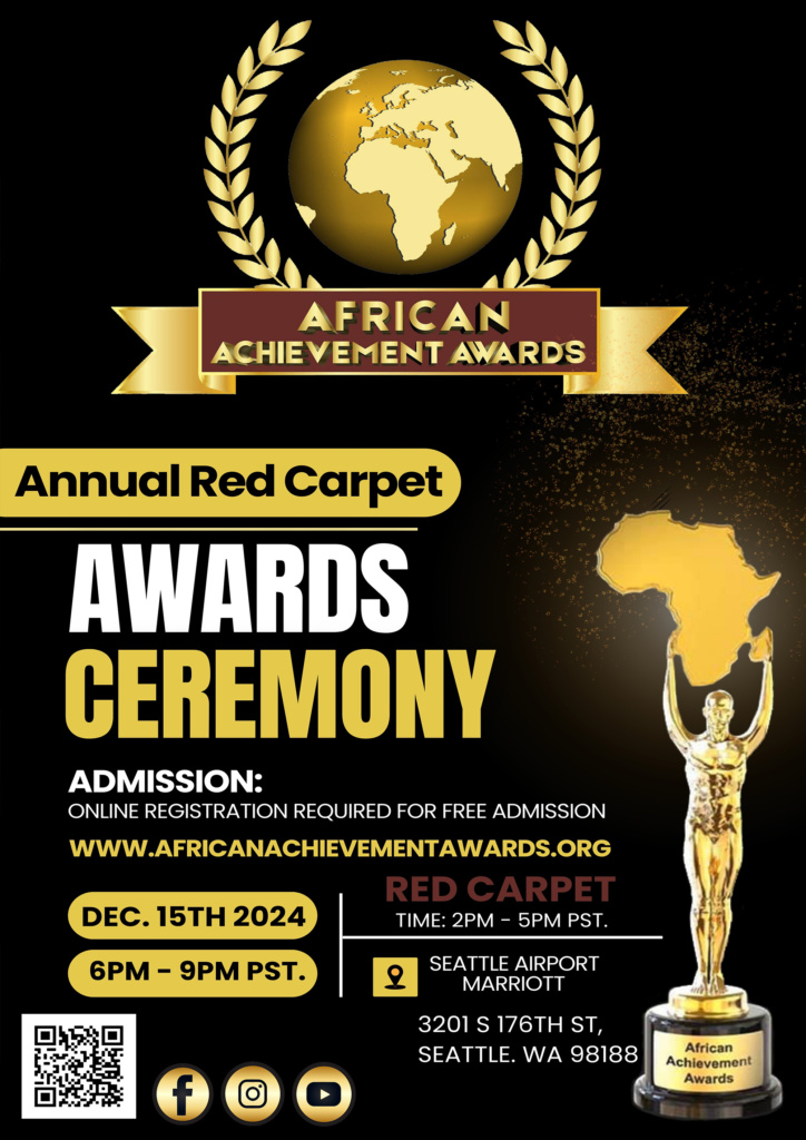 African Achievement Awards Flyer 2024