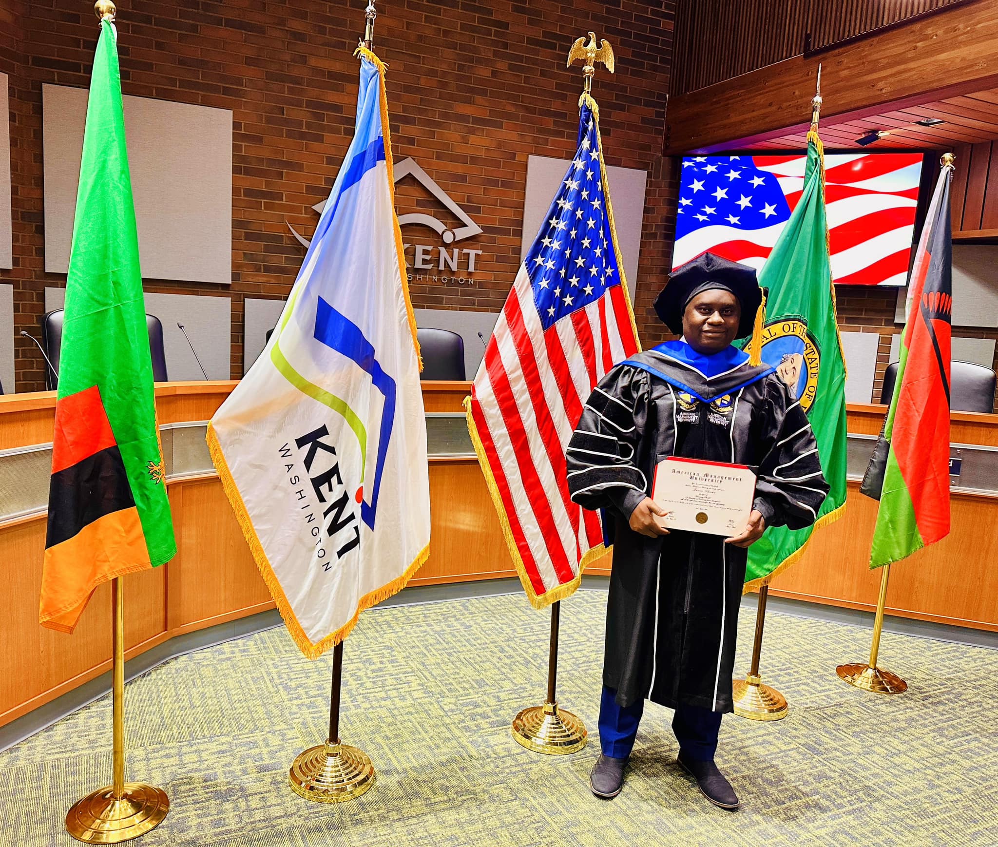 Dr. Davies Chirwa Awarded Prestigious Honorary Doctorate